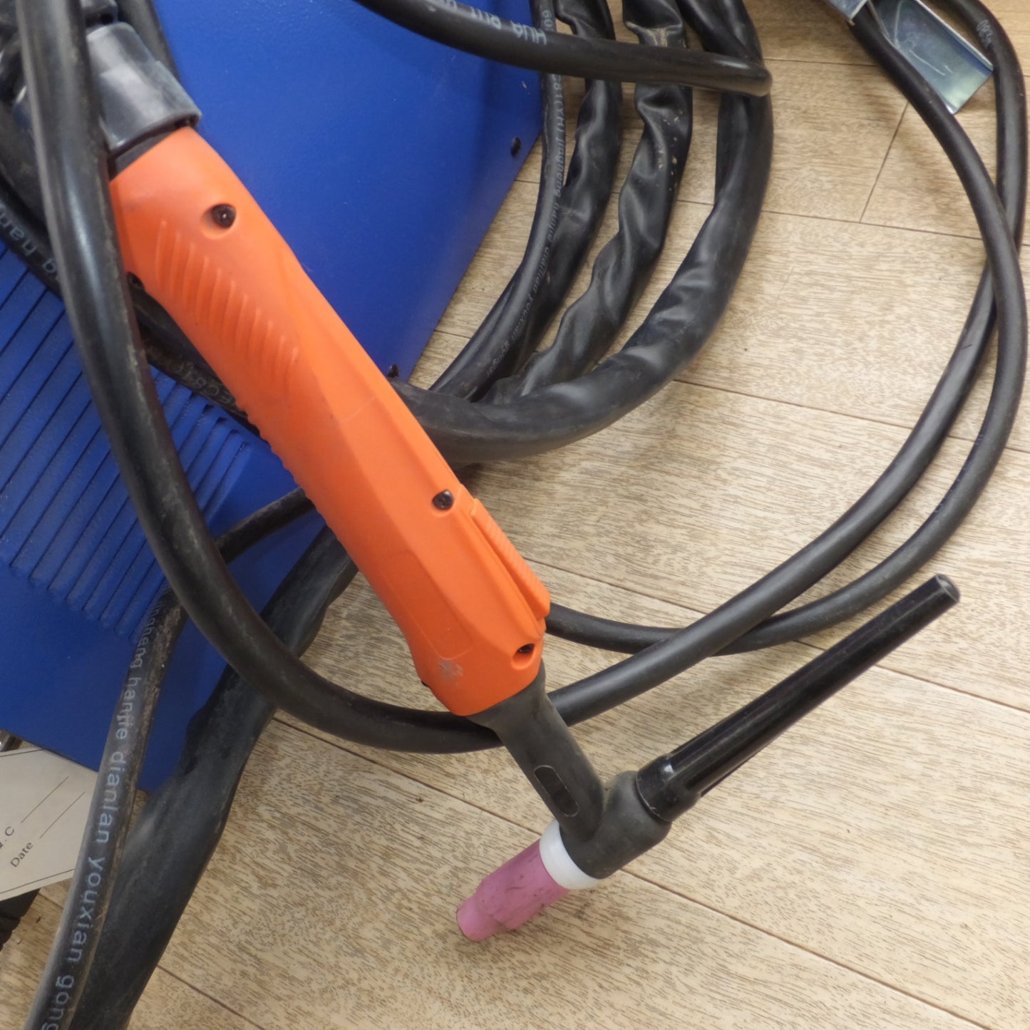 [送料無料] ★TIG溶接機 DC INVERTER TIG WELDER TIG200Amos EN60974-1　200V 50-60Hz　メーカー 不明★