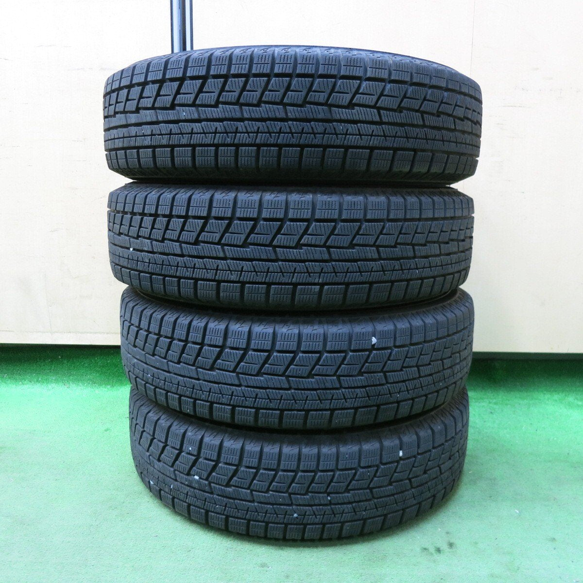 バリ溝！23年！8.5分★スタッドレス 165/65R15 ヨコハマ アイスガード iG60 EuroSpeed MANARAY SPORT ユーロスピード マナレイ 15インチ PCD100/4H★5022804SYス