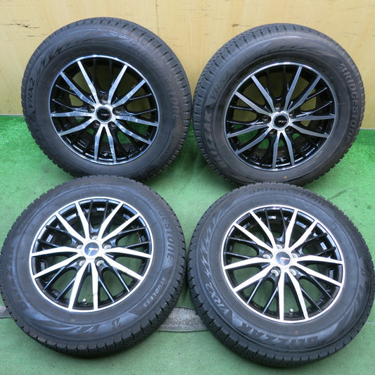 バリ溝！22年！9.5分★プリウス 等 195/65R15 スタッドレス ブリヂストン ブリザック VRX2 Galeria GM01 ガレリア 15インチ PCD100/5H★5090402HAス