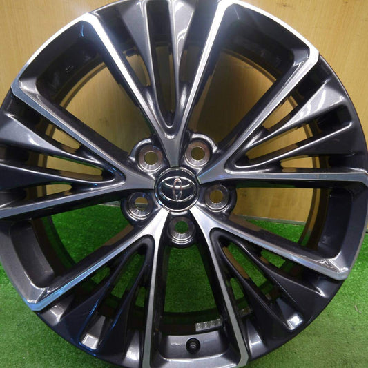 新車外し！1本★トヨタ 60系 プリウス Zグレード 純正 ホイール 19インチ 19×6.5J PCD114.3/5H★5031410Hホ