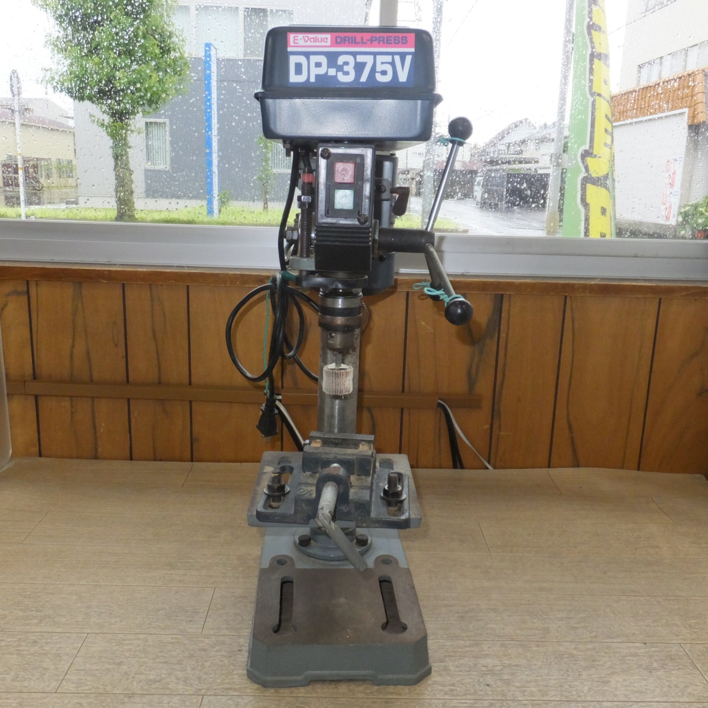 [送料無料] 岐阜発★藤原産業 E-Value 卓上小型ボール盤 DRILL-PRESS DP-375V　100V 50/60Hz★