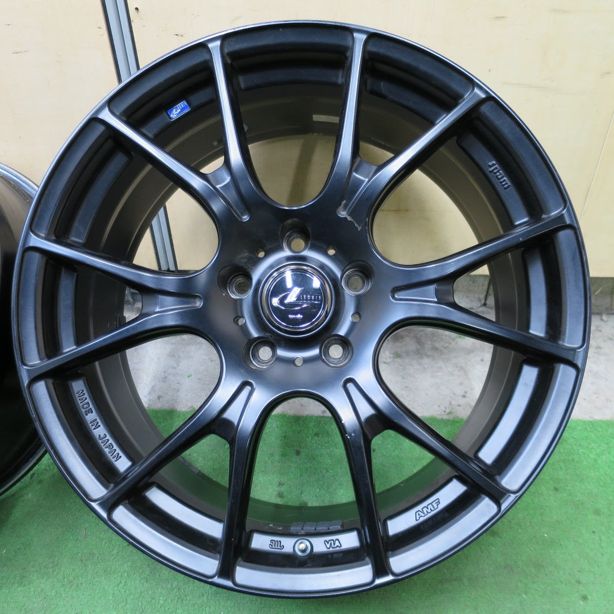 4本価格★LEONIS NAVIA 02 AMF weds 18インチ ホイール レオニス ナヴィア02 ウェッズ 18×8J PCD114.3/5H★6031004NGホ