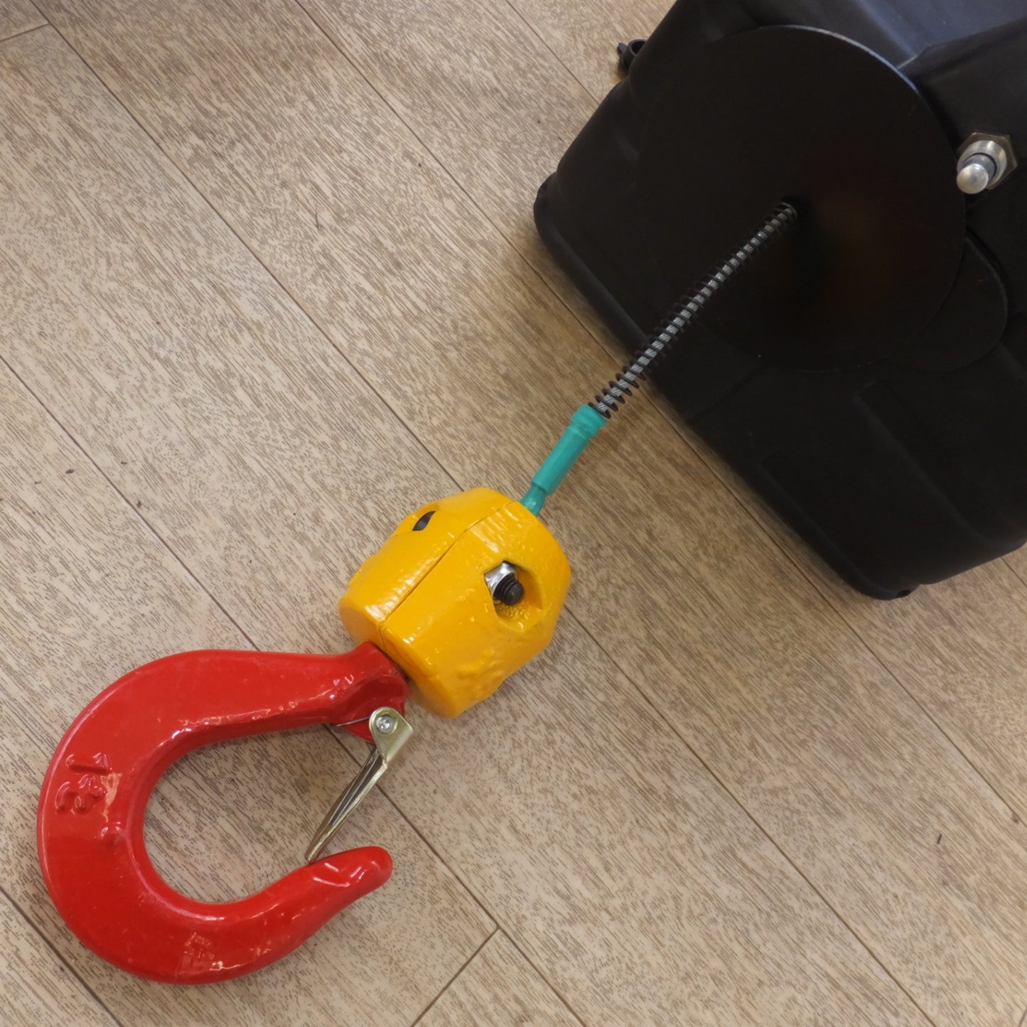 [送料無料] キレイ★NEWTRY 電動ウインチ PORTABLE HOIST SLQ-1 100KG　リフト高さ 25m　110V 60Hz★
