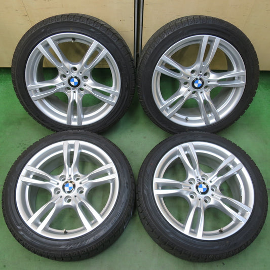バリ溝！キレイ！9分★BMW 3シリーズ F30 F31 純正 225/45R18 255/40R18 スタッドレス ヨコハマ アイスガード iG60 18インチ PCD120/5H★6021905イス