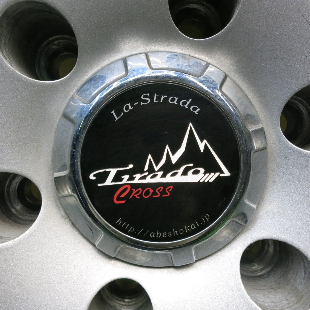 バリ溝！21年！キレイ！9.5分★スタッドレス 265/65R17 ダンロップ ウインターマックス SJ8 SJ8+ La-Strada Tirado CROSS 阿部商会 17インチ PCD139.7/6H★5121809HAス