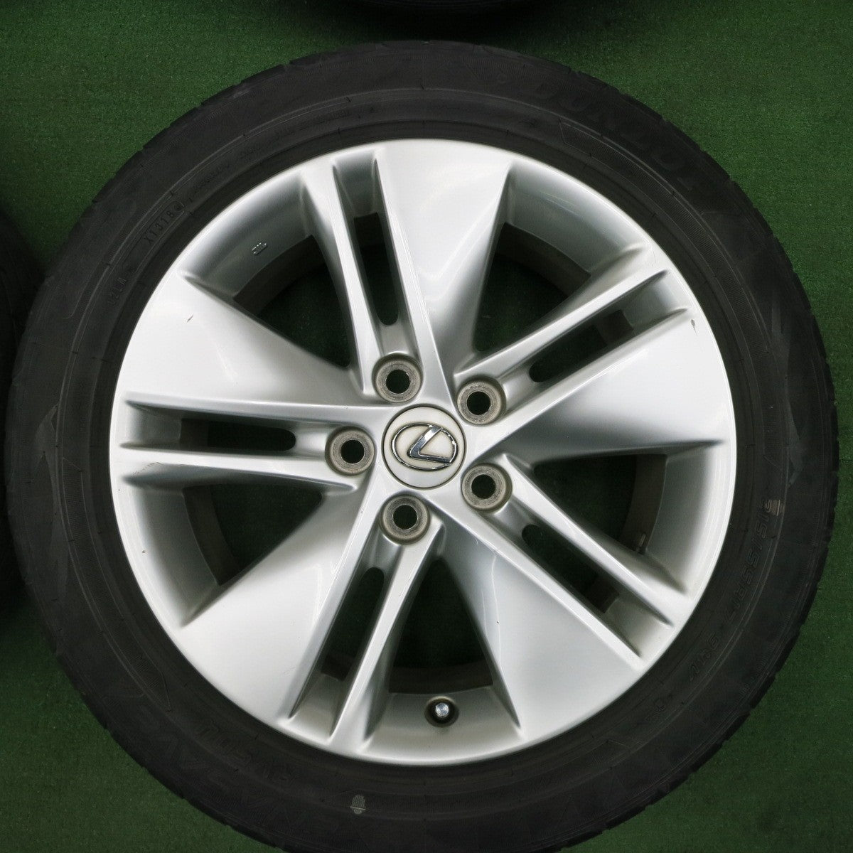 [送料無料] 4本価格★レクサス HS 純正 215/55R17 ダンロップ エナセーブ RV504 17インチ PCD114.3/5H★5012309TNノ