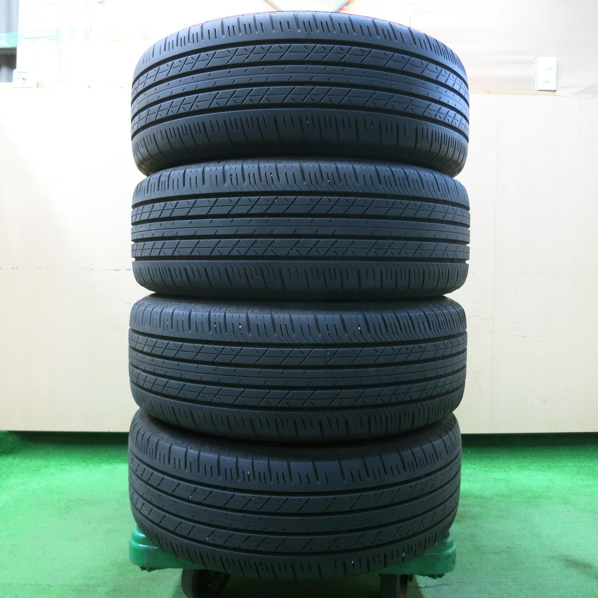 *送料無料* バリ溝！22年！キレイ！9.5分★ホンダ ステップワゴン スパーダ 純正 205/60R16 ブリヂストン トランザ ER33 16インチ PCD114.3/5H★4041109イノ
