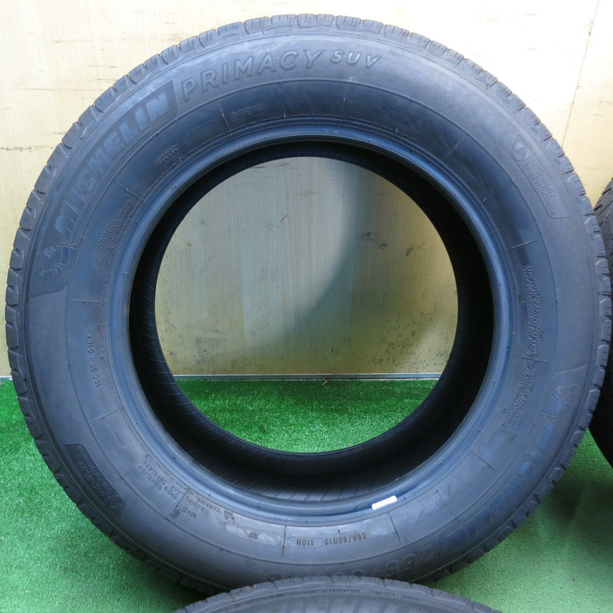 新車外し！26年◎265/60R18 ミシュラン プライマシー SUV タイヤ 18インチ ランクル プラド ハイラックス パジェロ 等◎6090506KKノタ