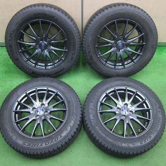 バリ溝！21年！キレイ！9分★スタッドレス 195/65R16 トーヨー オブザーブ GIZ2 VELVA SPORTZ ヴェルヴァ 16インチ PCD100/4H★4121003TNス