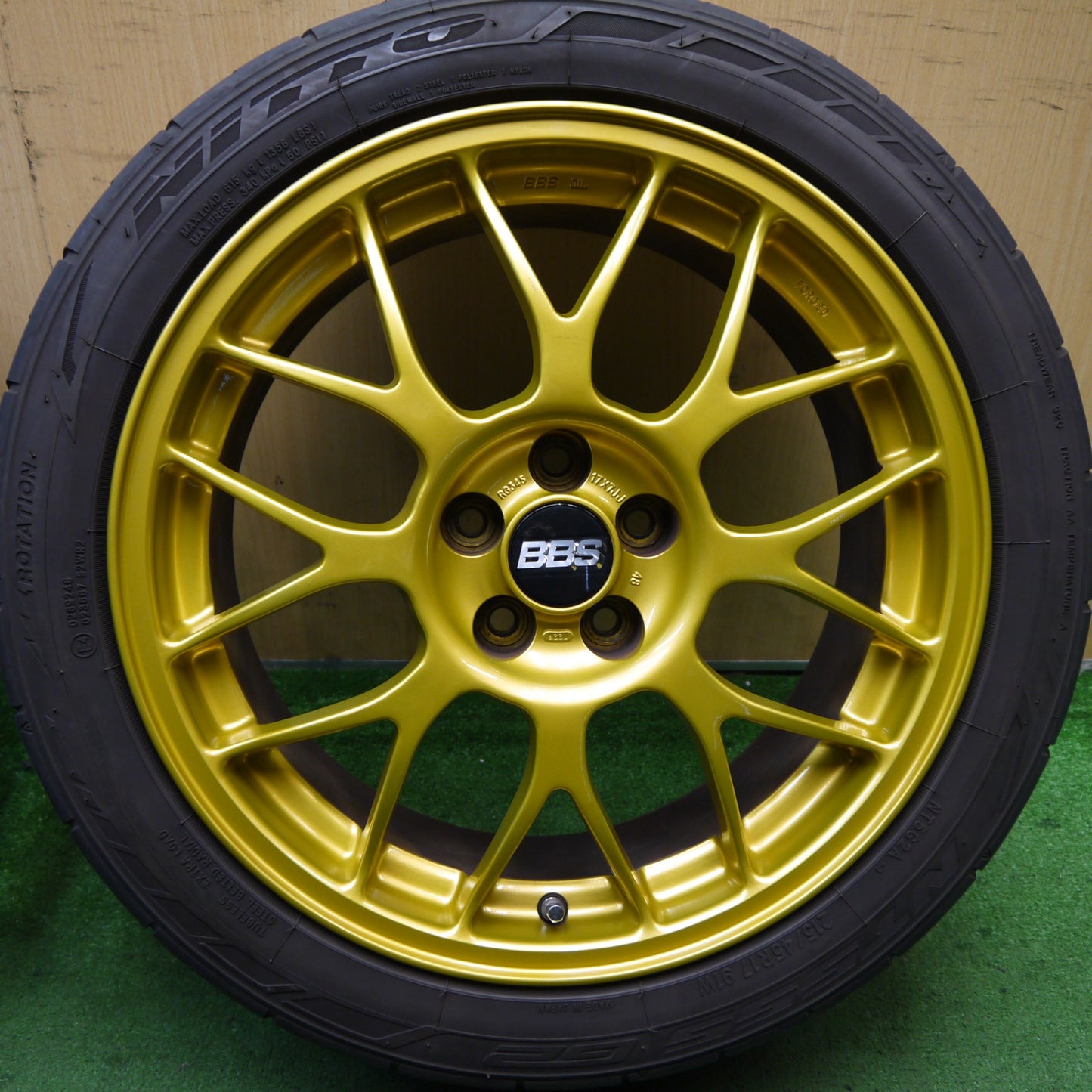 キレイ★スバル フォレスター STI 純正 BBS RG345 215/45R17 ニットー NT555 G2 17インチ PCD100/5H★5070105Hノ