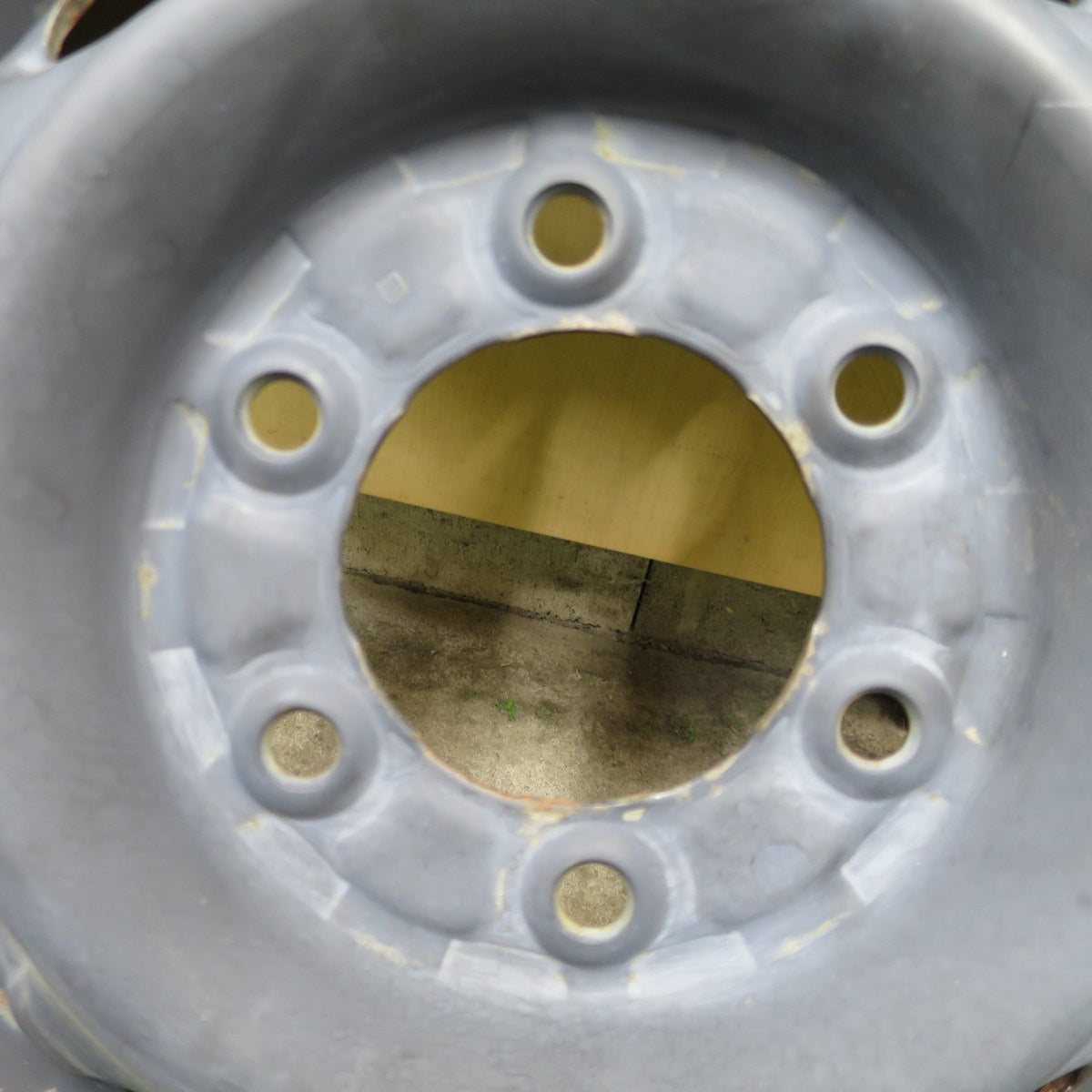 ほぼ未使用！1本★195/80R15 107/105L ヨコハマ JOB RY52 TOPY スチール ホイール 15インチ PCD139.7/6H★6042403ナノ