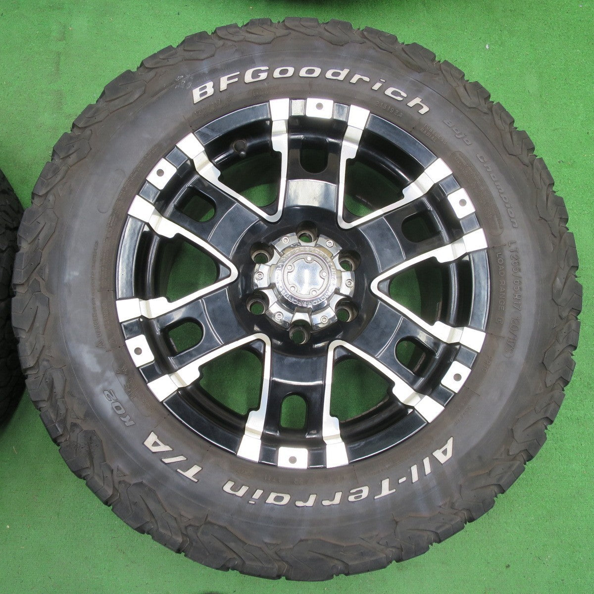 4本価格★ULTRA MOTOR SPORTS 265/65R17 BFグッドリッチ All-Terrain T/A KO2 ホワイトレター PCD139.7/6H★4072902イノ