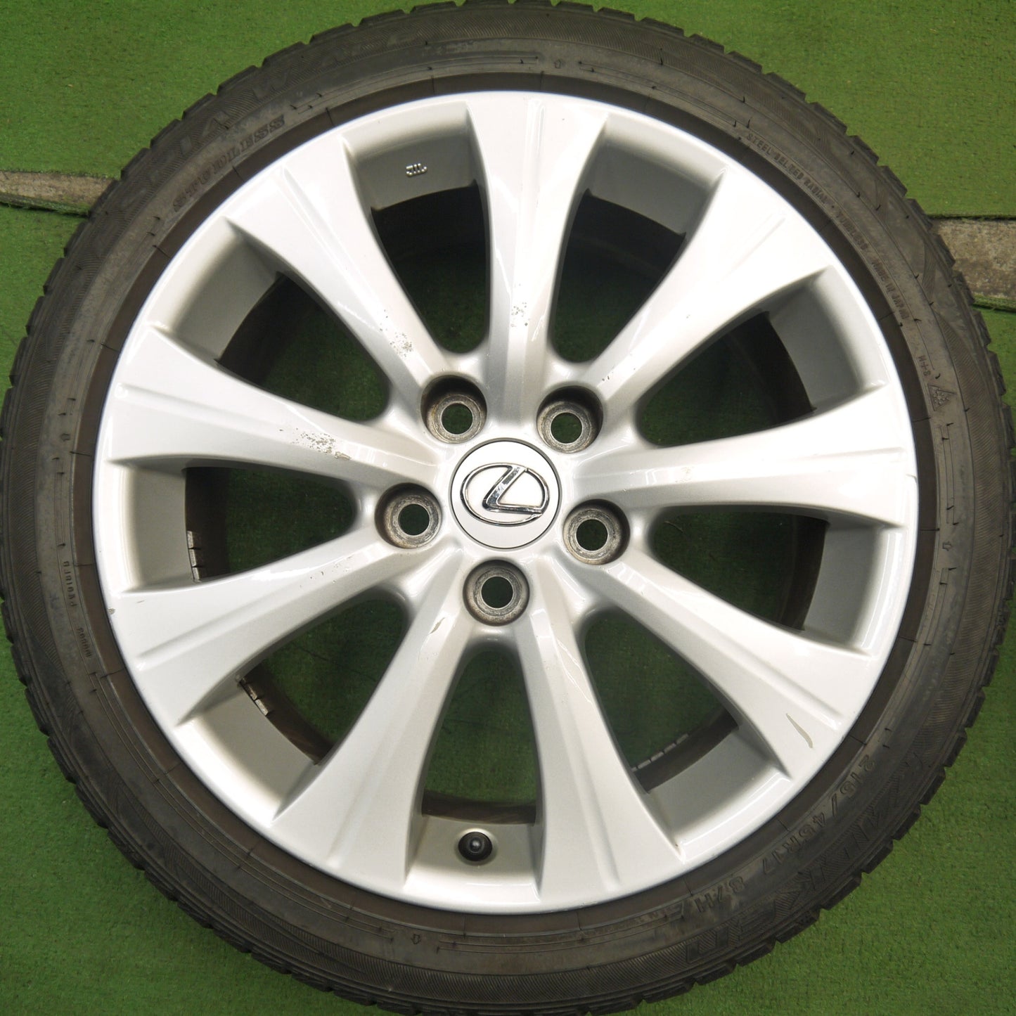 4本価格★レクサス GS 純正 215/45R17 スタッドレス ファルケン エスピア W-ACE 17インチ PCD114.3/5H★5061106Hス
