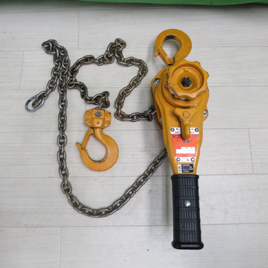 [送料無料] ☆KITO キトー レバーブロック 0.8ton L5A LB008 V-5.6×15.7mm 工具 荷締め機 荷締機 ガッチャ☆