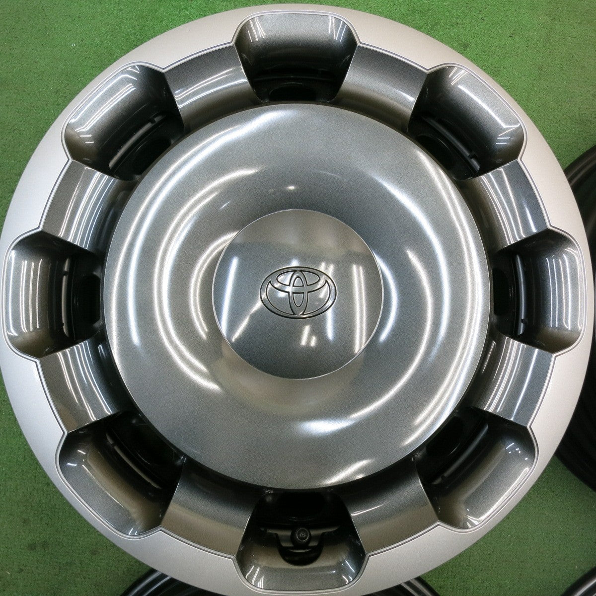 新車外し★トヨタ 10系 シエンタ Zグレード 純正 ホイール 15インチ 15×5.5J PCD100/5H★5081506HAホ