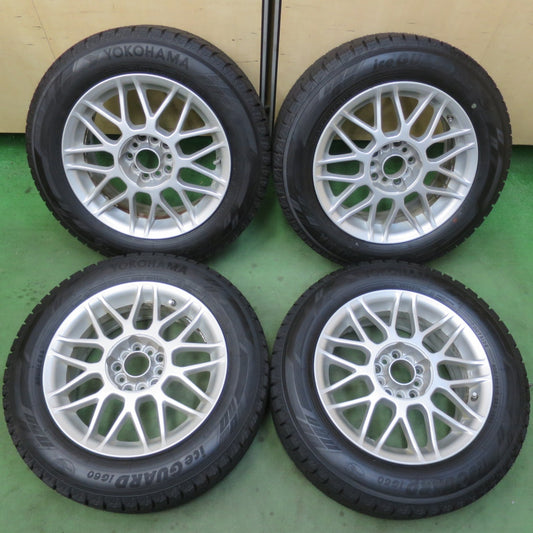 ほぼ未使用！22年★スタッドレス 205/60R16 ヨコハマ アイスガード iG60 社外 アルミ 16インチ PCD100 114.3/5H マルチ★6021709イス