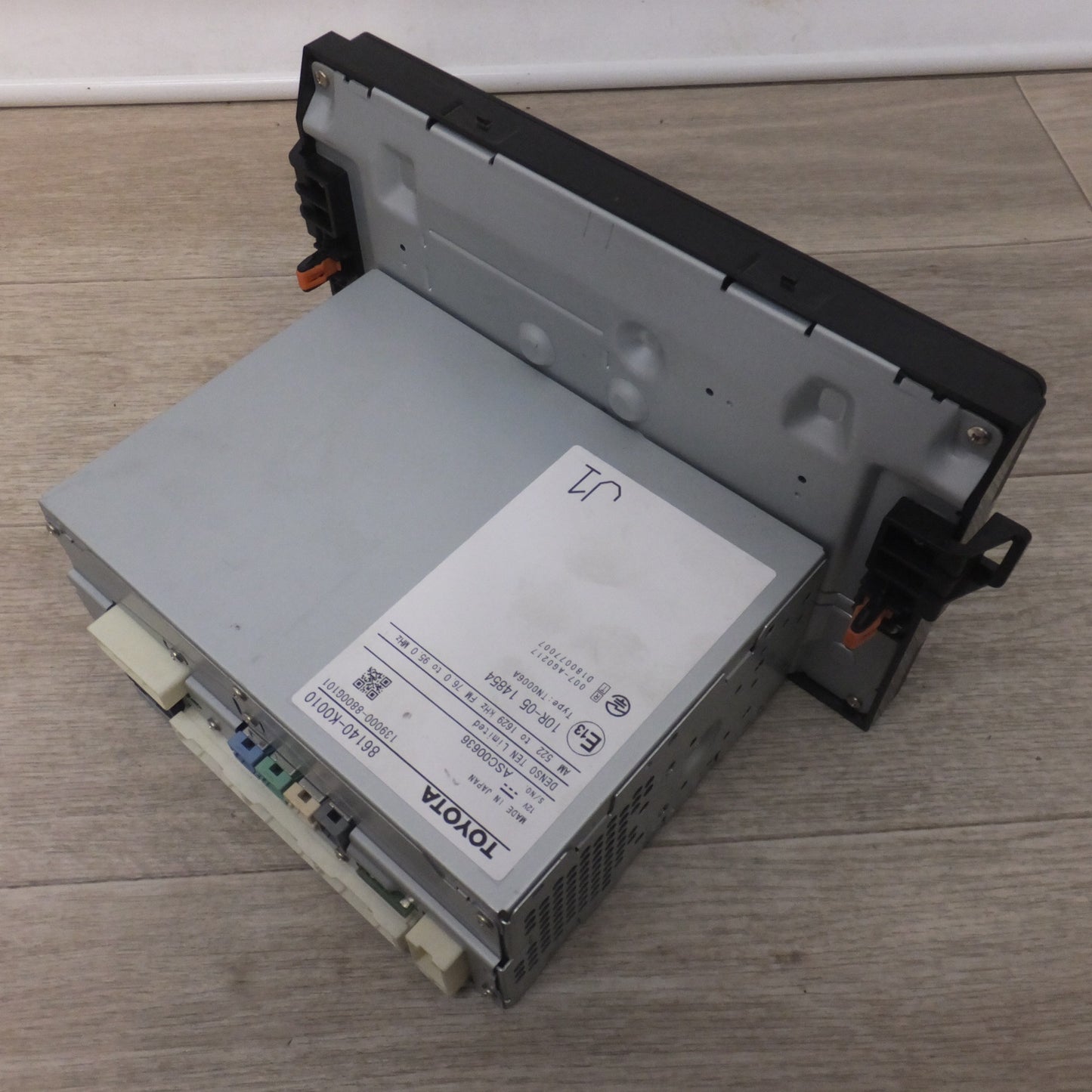 [送料無料] 現状品★デンソーテン製 トヨタ 純正 ディスプレイオーディオ 86140-K0010　トヨタ ヤリス MXPA10(73)★
