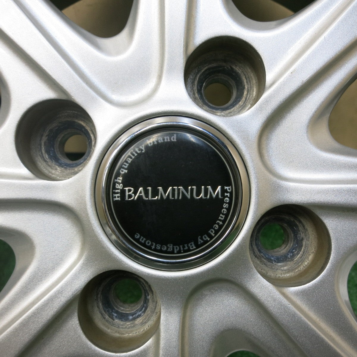 [送料無料] キレイ★BALMINUM バルミナ 14インチ ホイール 14×4.5J PCD100/4H★4103107SYホ