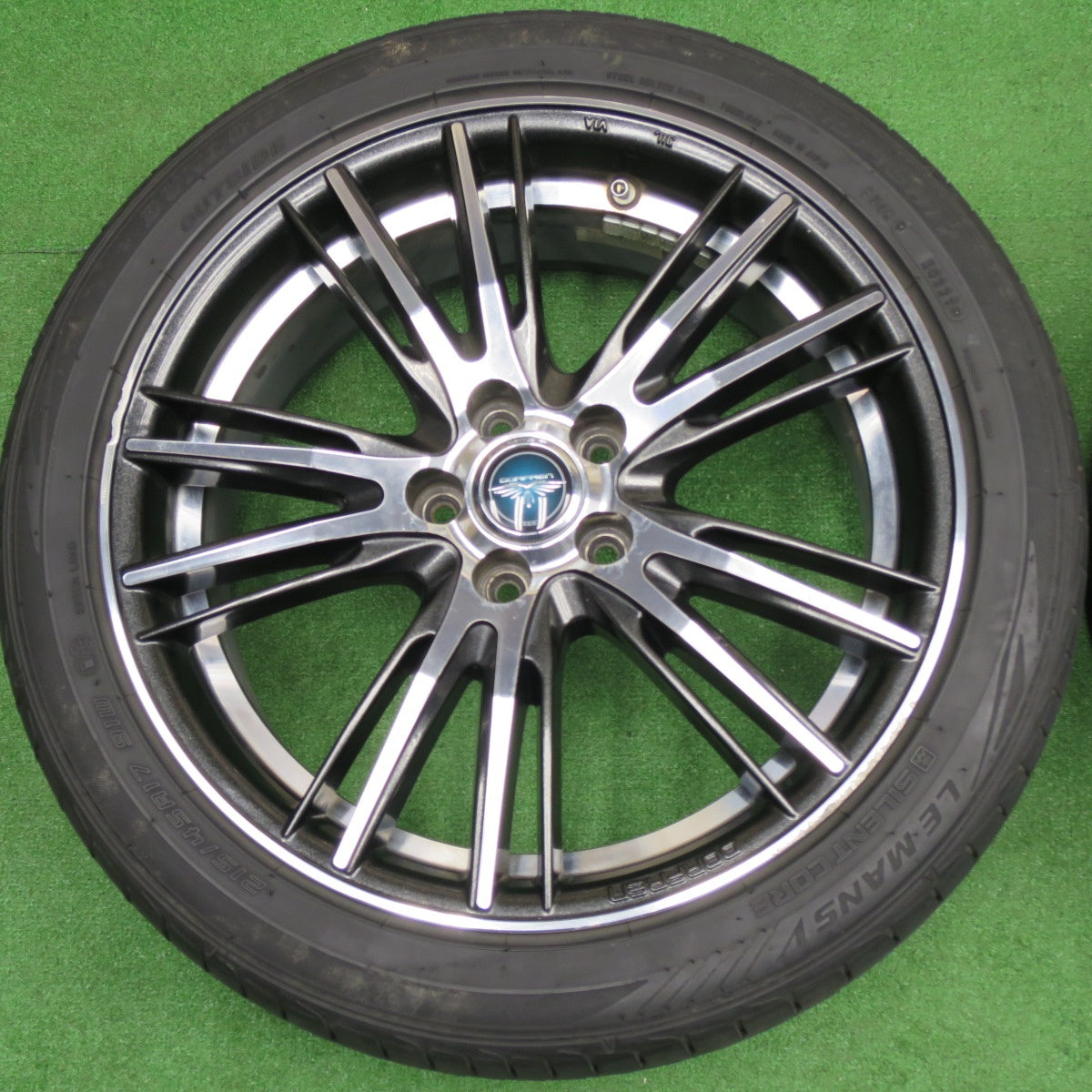 バリ溝！9.5分★86 BRZ 等 DORFREN IFYNITE 215/45R17 ダンロップ LE MANS V ドルフレン フィニート 17インチ PCD100/5H★6030201NKノ