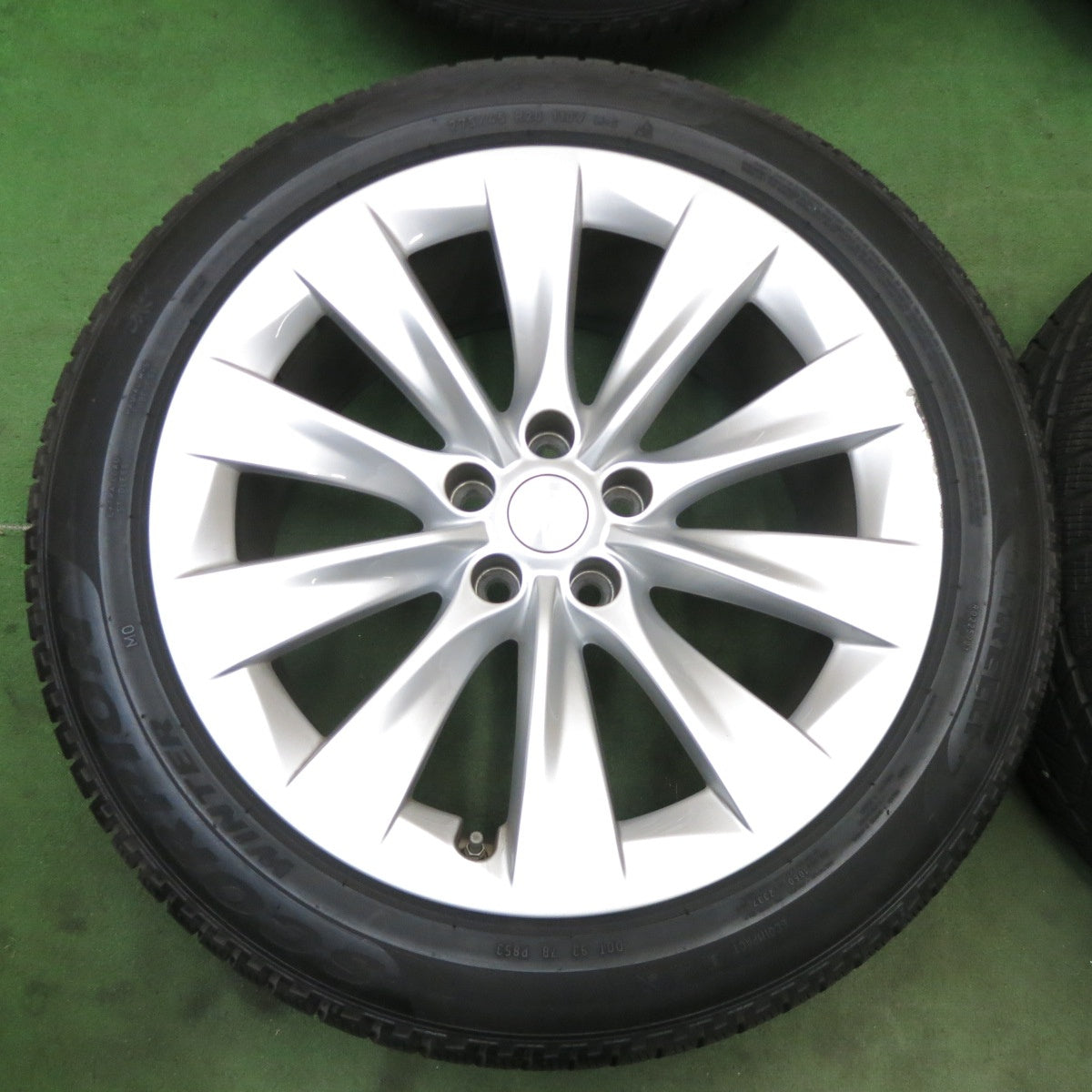 センサー付き★テスラ モデルX 純正 255/45R20 275/45R20 スタッドレス ピレリ スコーピオン WINTER 20インチ PCD120/5H★6012004ナス