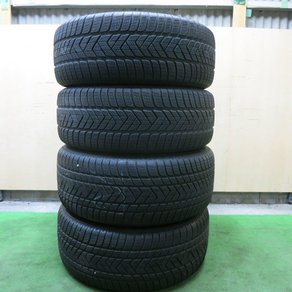 センサー付き★テスラ モデルX 純正 255/45R20 275/45R20 スタッドレス ピレリ スコーピオン WINTER 20インチ PCD120/5H★6012004ナス