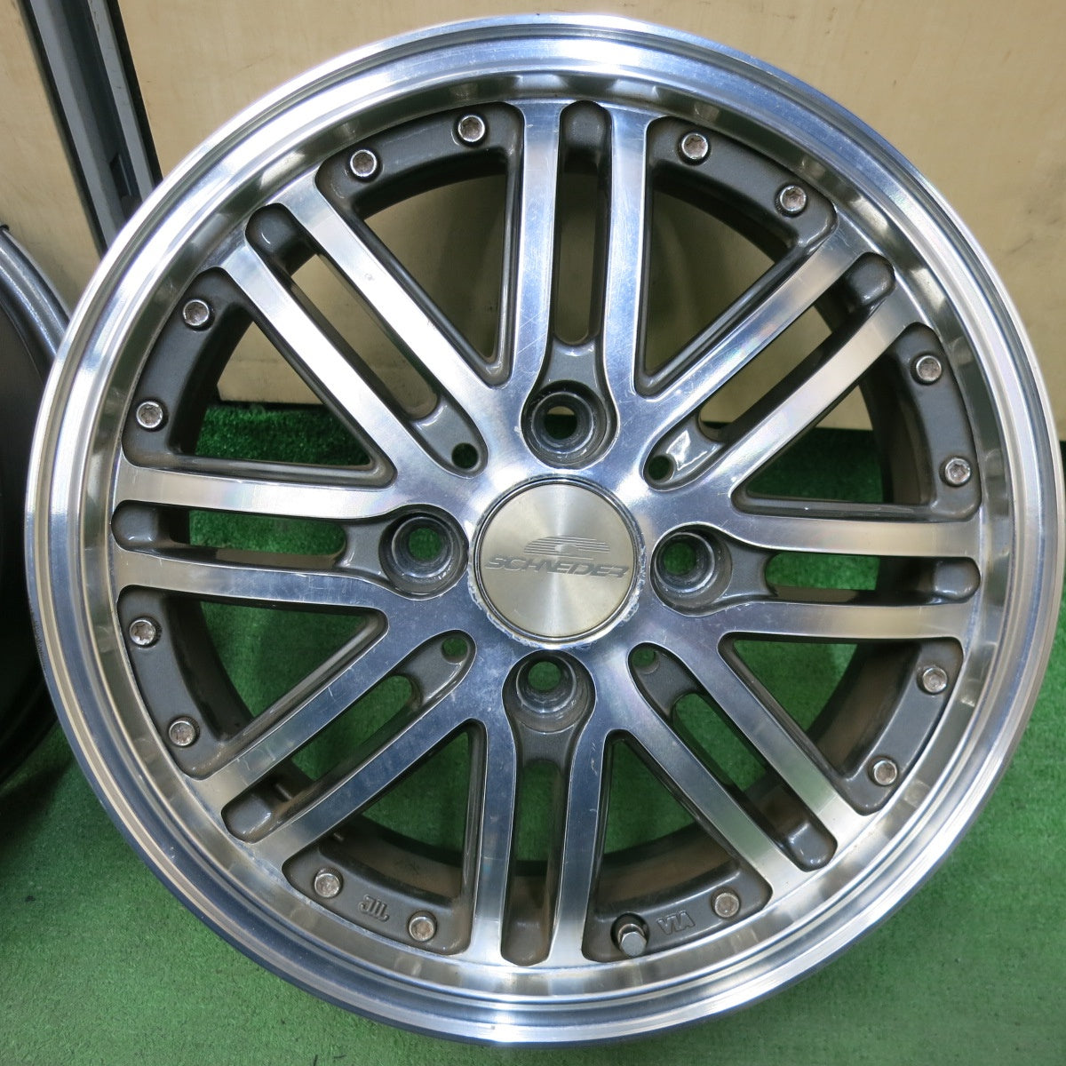 4本価格★SCHNEIDER シュナイダー 14インチ ホイール 14×4.5J PCD100/4H★5042502SYホ