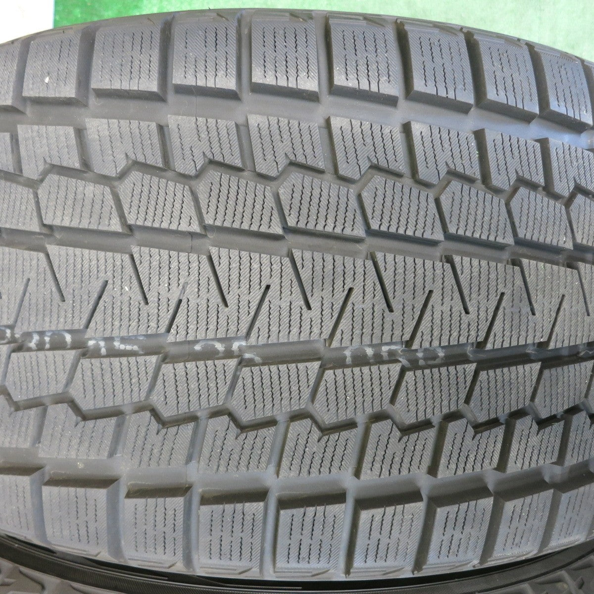 ほぼ未使用！25年！キレイ★ポルシェ カイエン RS スパイダー E3 純正 285/45R21 315/40R21 スタッドレス ヨコハマ アイスガード G075 21インチ PCD130/5H★6061102HAス