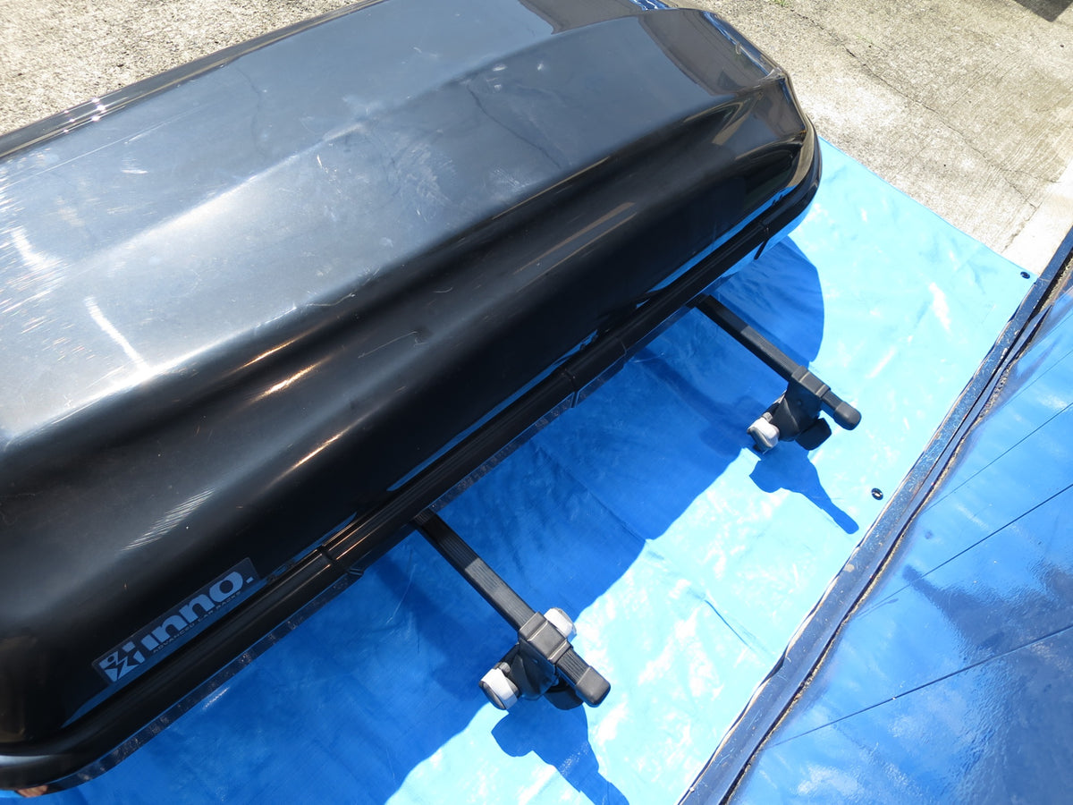【岐阜発 直接引取限定】☆ホンダ JE1 ゼスト 等 inno. イノー ルーフボックス 33 BRQ33 ルーフキャリア CARMATE カーメイト☆