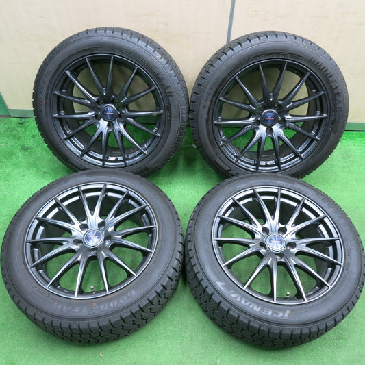 [送料無料] バリ溝！21年！キレイ！9.5分★スタッドレス 235/50R18 グッドイヤー アイスナビ7 VELVA SPORTZ ヴェルヴァ 18インチ PCD114.3/5H★4123011HAス