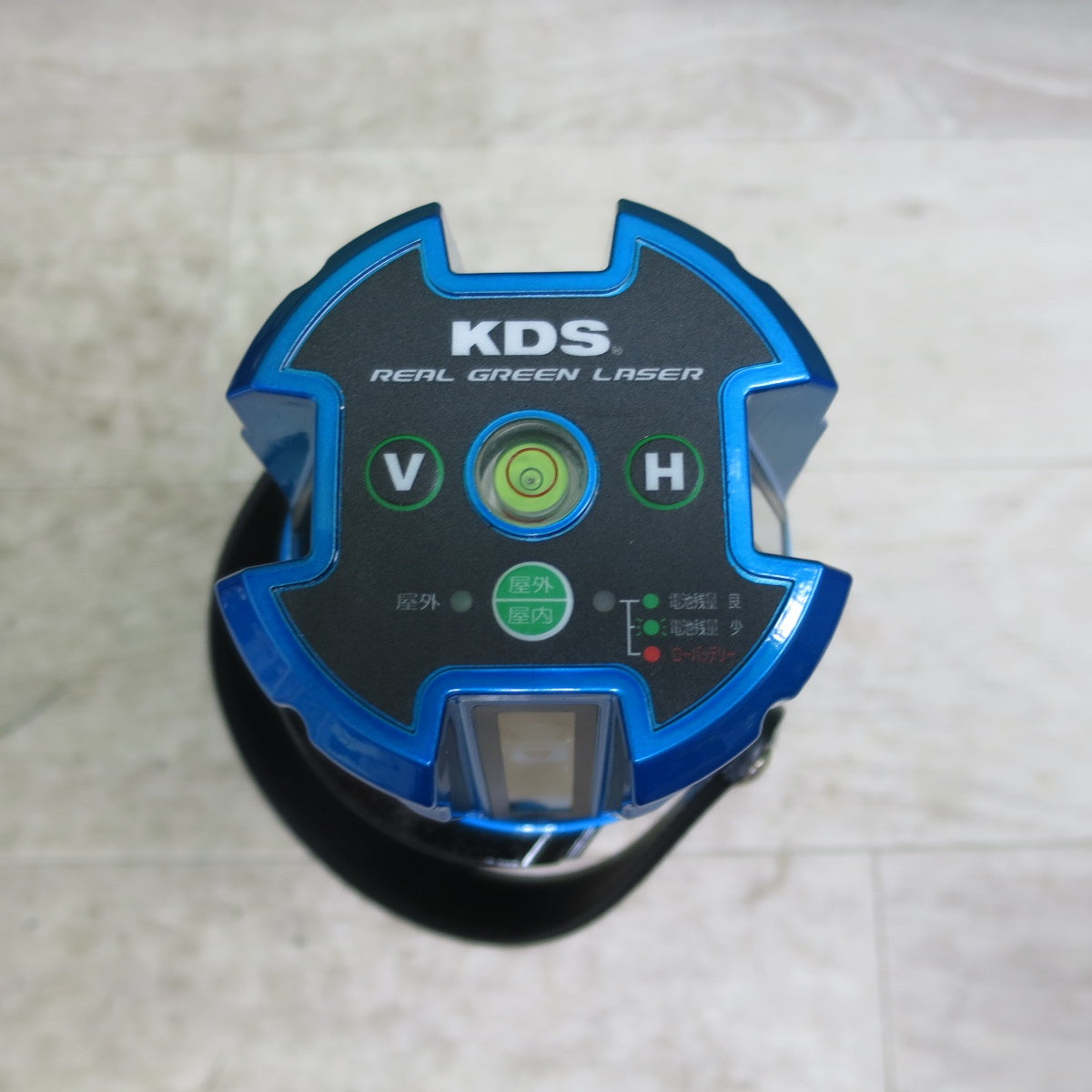 [送料無料] キレイ!付属品付き☆ムラテック KDS リアル グリーン レーザー 墨出し器 RGL-600 レーザークロス 三脚 LEC-4M セット 受光器 ケース付き 墨出器 光学測定器☆