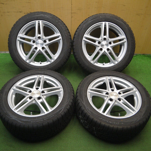 キレイ！★ワーゲン 等 205/55R16 スタッドレス ダンロップ ウインターマックス WM01 DSST EURO FORSCH★3091205Hス