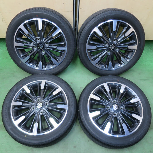 美品★スズキ MK53S スペーシア カスタム 純正 165/55R15 ブリヂストン エコピア EP150 15インチ PCD100/4H★6022309イノ