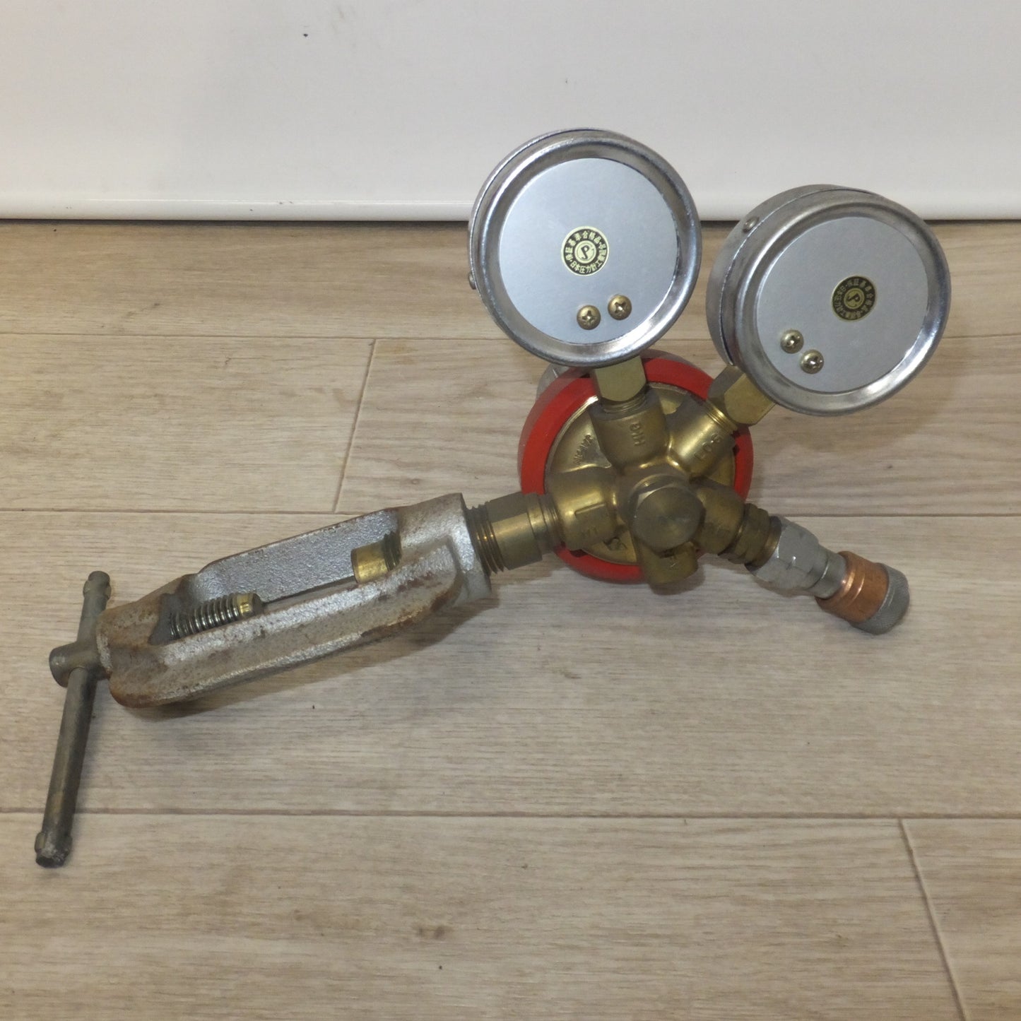 [送料無料] ★阪神鎔断器工業 OXYGEN REGULATOR Mission-S　小池酸素工業 CUSTOM REGULATOR　セット★