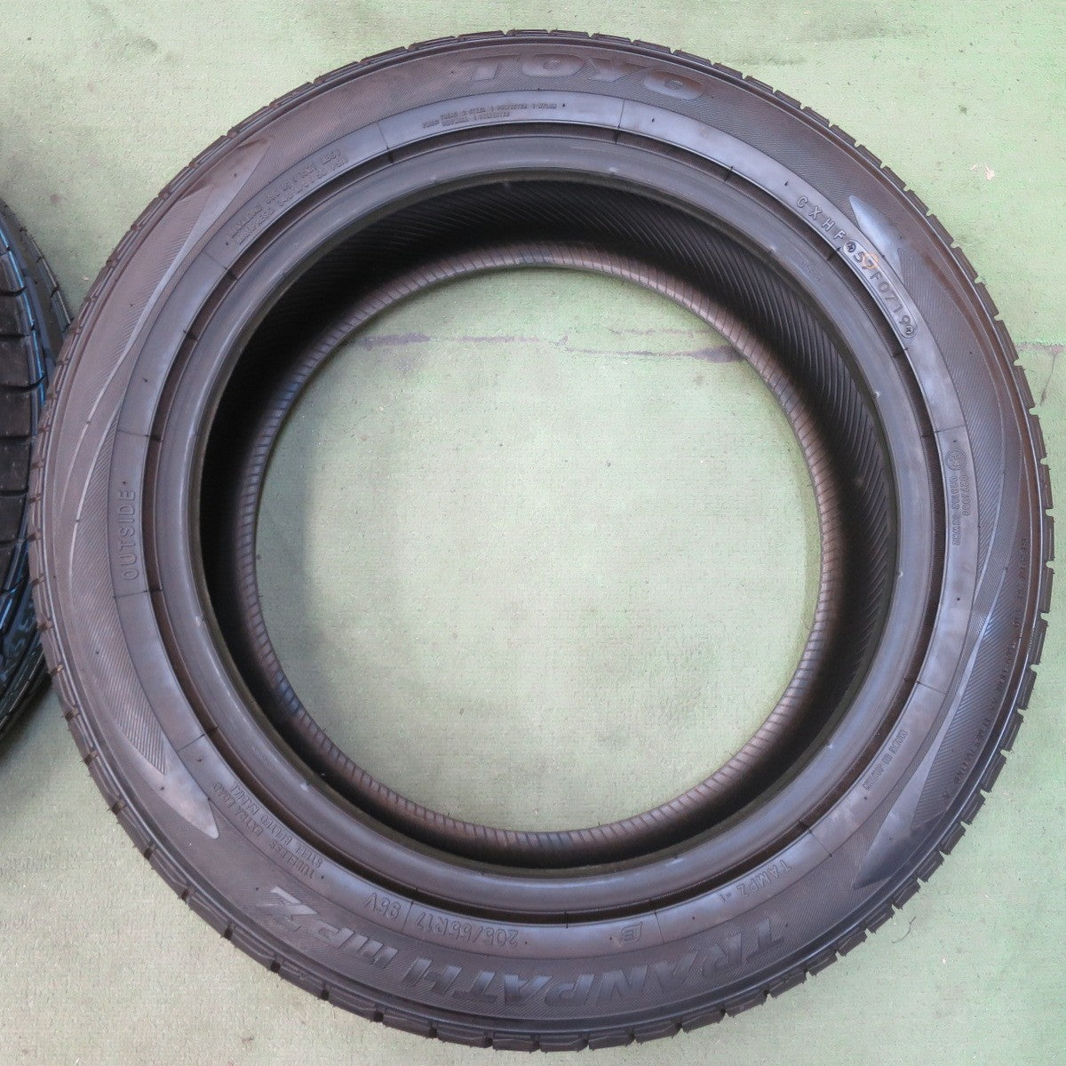 未使用◎205/55R17 トーヨー トランパス MPZ タイヤ 17インチ ステップワゴン ストリーム アコード 等◎6082809イノタ
