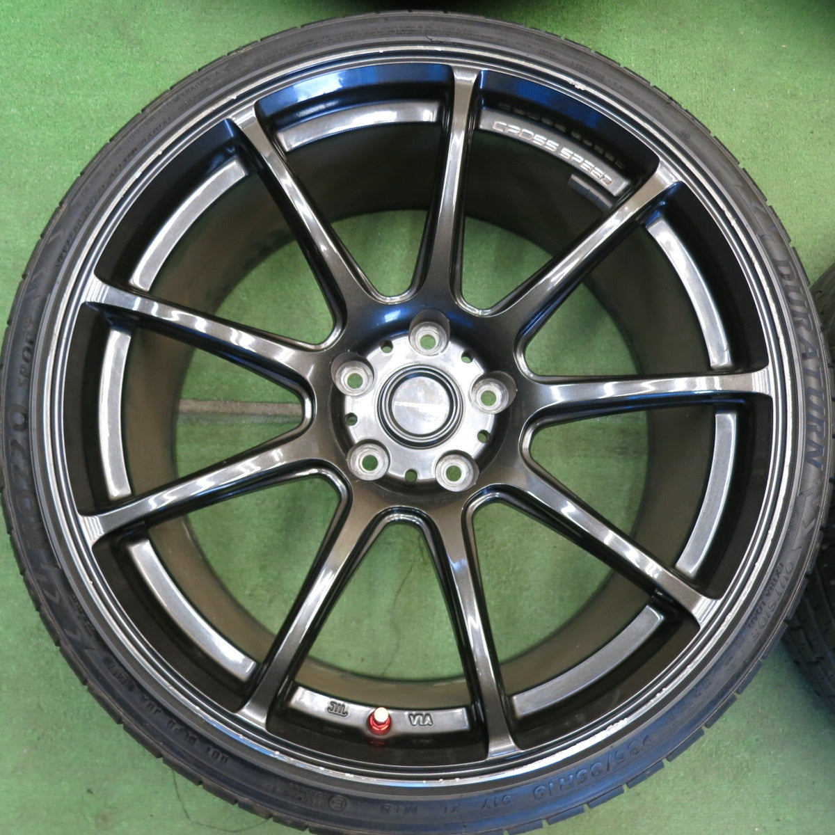 4本価格★235/35R19 CROSS SPEED HYPER Edition デュラターン MOZZO SPORT クロススピード 19インチ PCD114.3/5H★6051712HAノ