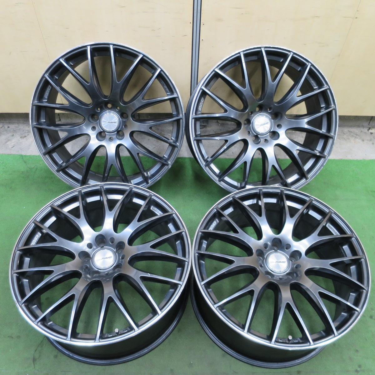4本価格★RAYS HOMURA 2×9 FC 20インチ ホイール レイズ ホムラ 20×8.5J PCD114.3/5H★6051201NGホ