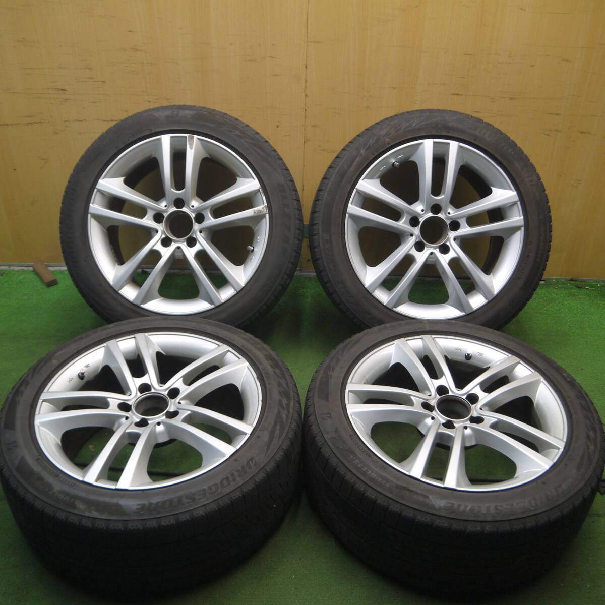 4本価格★アウディ 等 ユーロフォルシュ 225/50R17 スタッドレス ブリヂストン ブリザック VRX2 PCD112/5H★4073001Hス