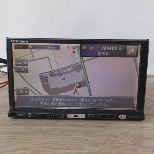 [送料無料] ★カロッツェリア carrozzeria AV一体型HDDナビゲーション 楽ナビ AVIC-HRZ088(52)★