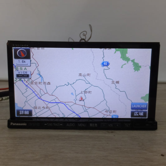 [送料無料] 現状品★パナソニック Panasonic SDカーナビステーション ストラーダ Strada CN-S310D[1]★