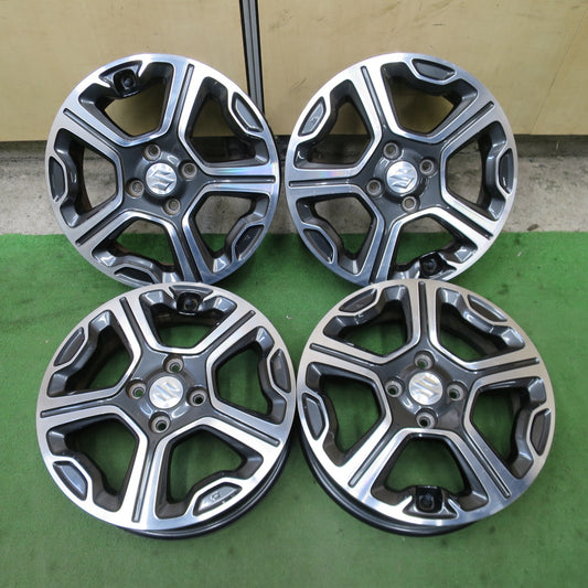 4本価格★スズキ ハスラー 純正 ホイール 15インチ 15×4.5J PCD100/4H★6070801NGホ