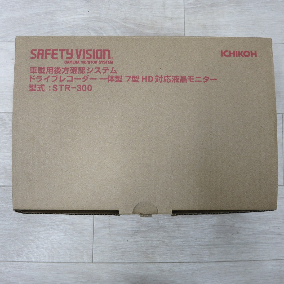 [送料無料] 未使用◆ICHIKOH 車載用 後方確認システム ドライブ レコーダー 一体型 7型 HD対応 液晶モニター STR-300 市光◆