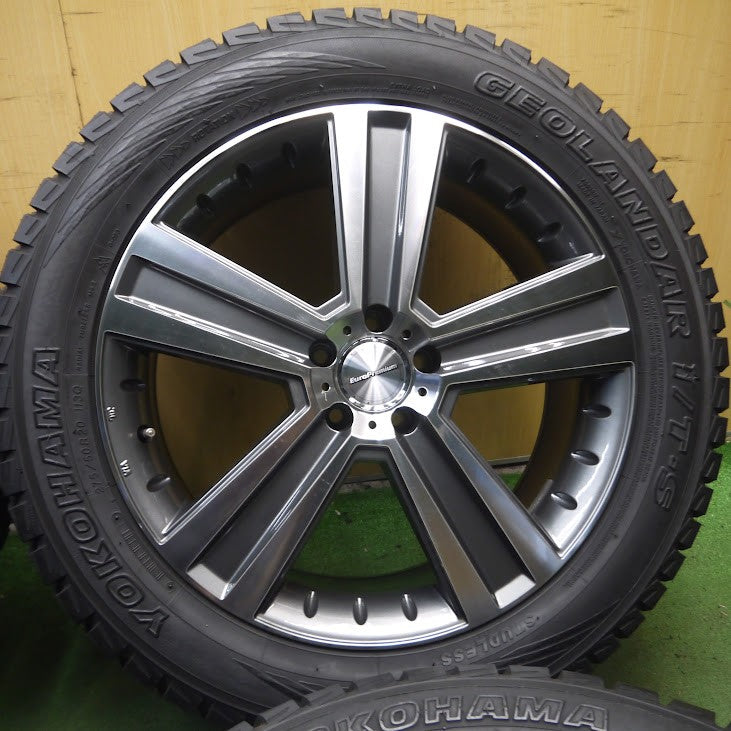 バリ溝 キレイ 9.5分★ベンツ等 EuroPremium スタッドレス 275/50R20 ヨコハマ ジオランダー i/T-S PCD112/5H★4012704クス