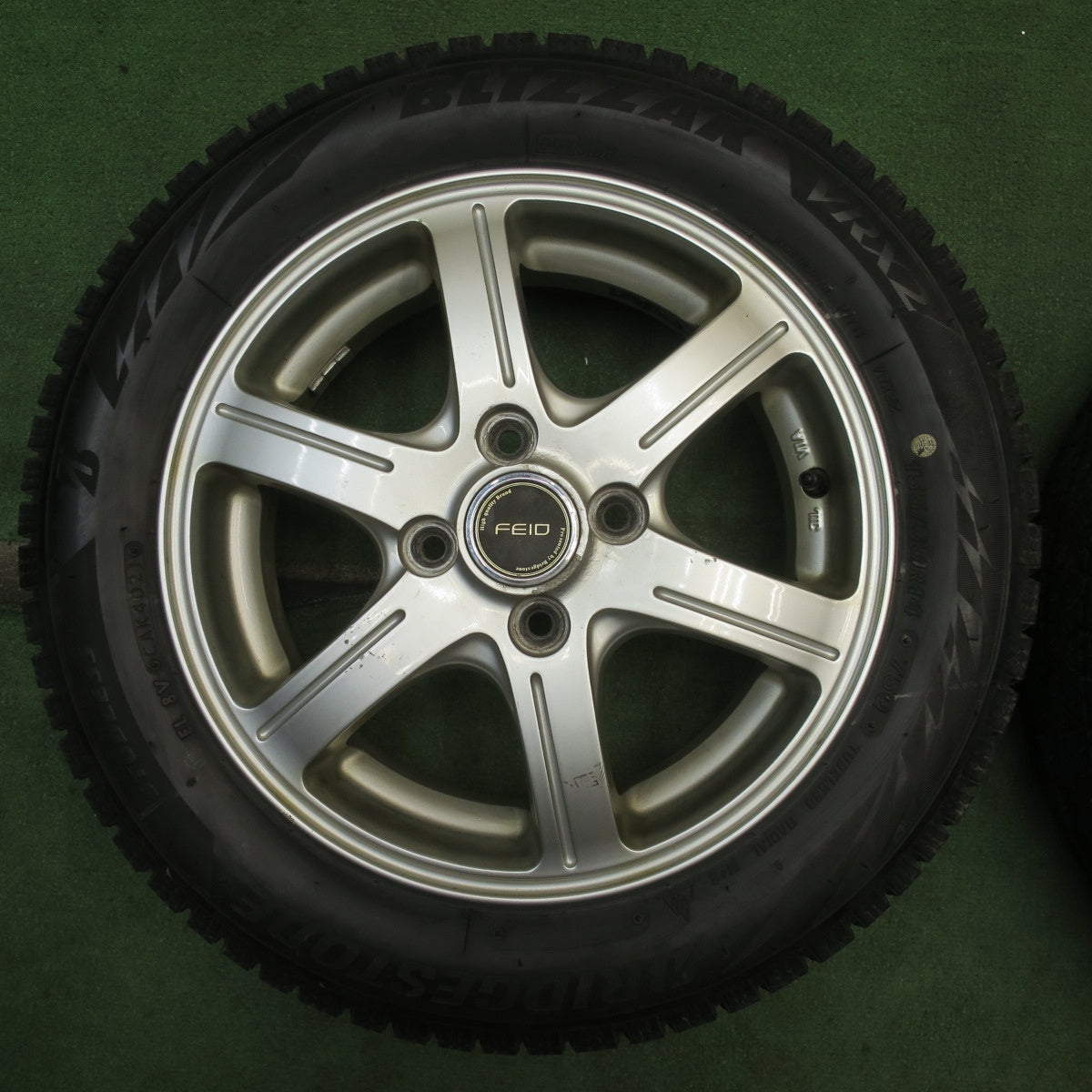 4本価格◎スタッドレス 155/65R14 ブリヂストン ブリザック VRX2 FEID G6 フェイド 14インチ PCD100/4H◎6072905NJス