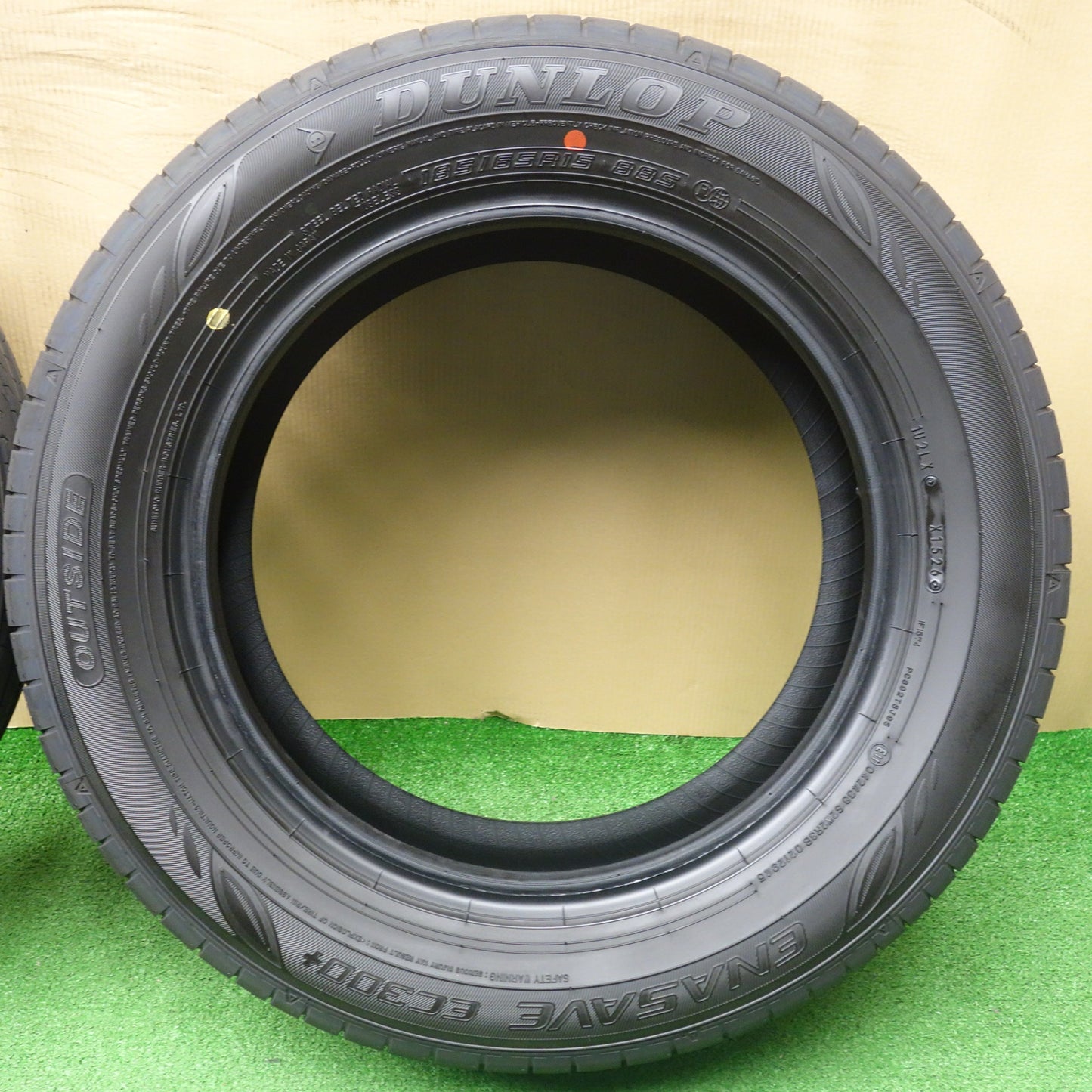 新車外し！26年★185/65R15 ダンロップ エナセーブ EC300+ タイヤ 15インチ アクア フリード シエンタ 等★6052901KTノタ