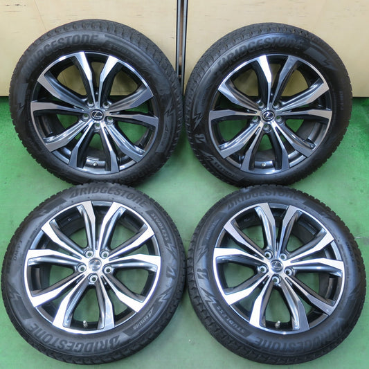 センサー付！キレイ！21年★レクサス RX バージョンL 純正 235/55R20 スタッドレス ブリヂストン ブリザック DM-V3 20インチ PCD114.3/5H★5042607イス