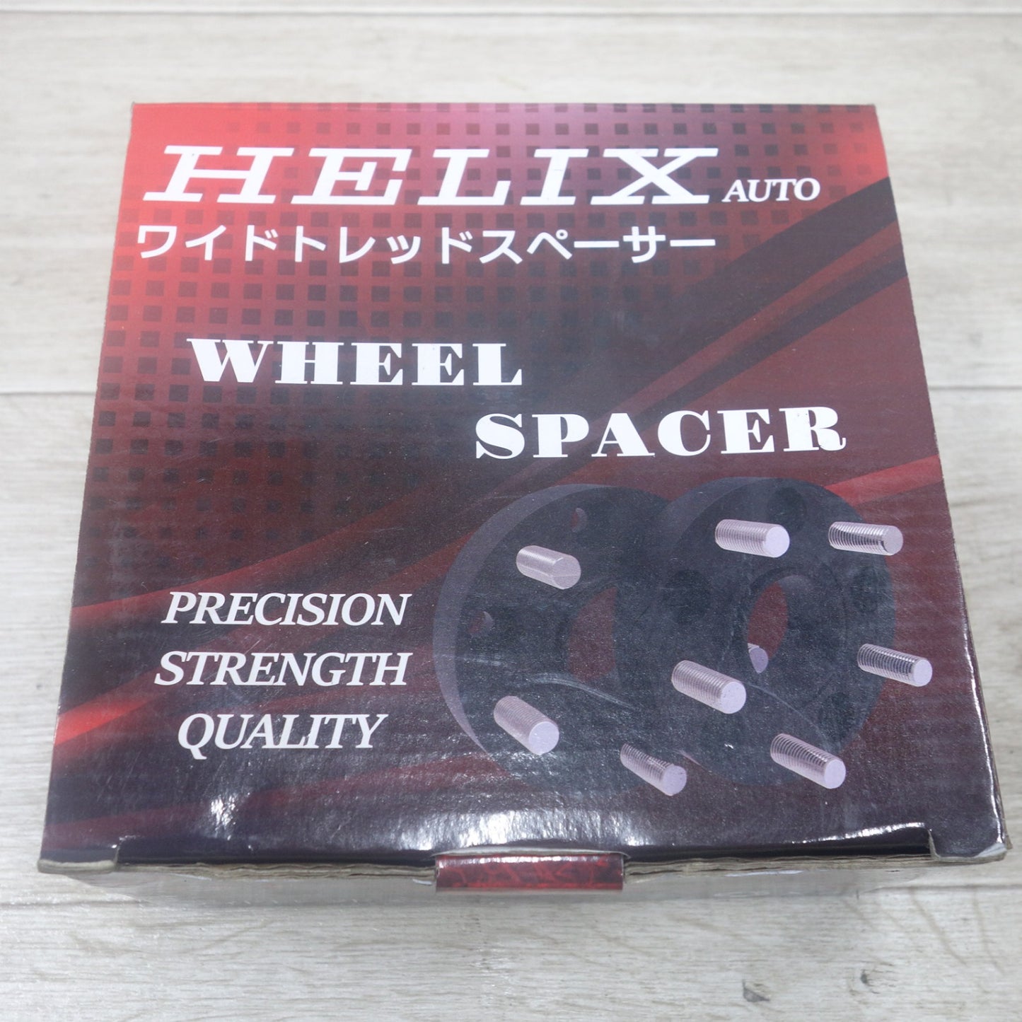 [送料無料] 2枚セット◆HELIX AUTO ワイド トレッド スペーサー PCD114.3/5H CB60.1-20mm P1.5 Φ60 ホイール スペーサー マットブラック◆