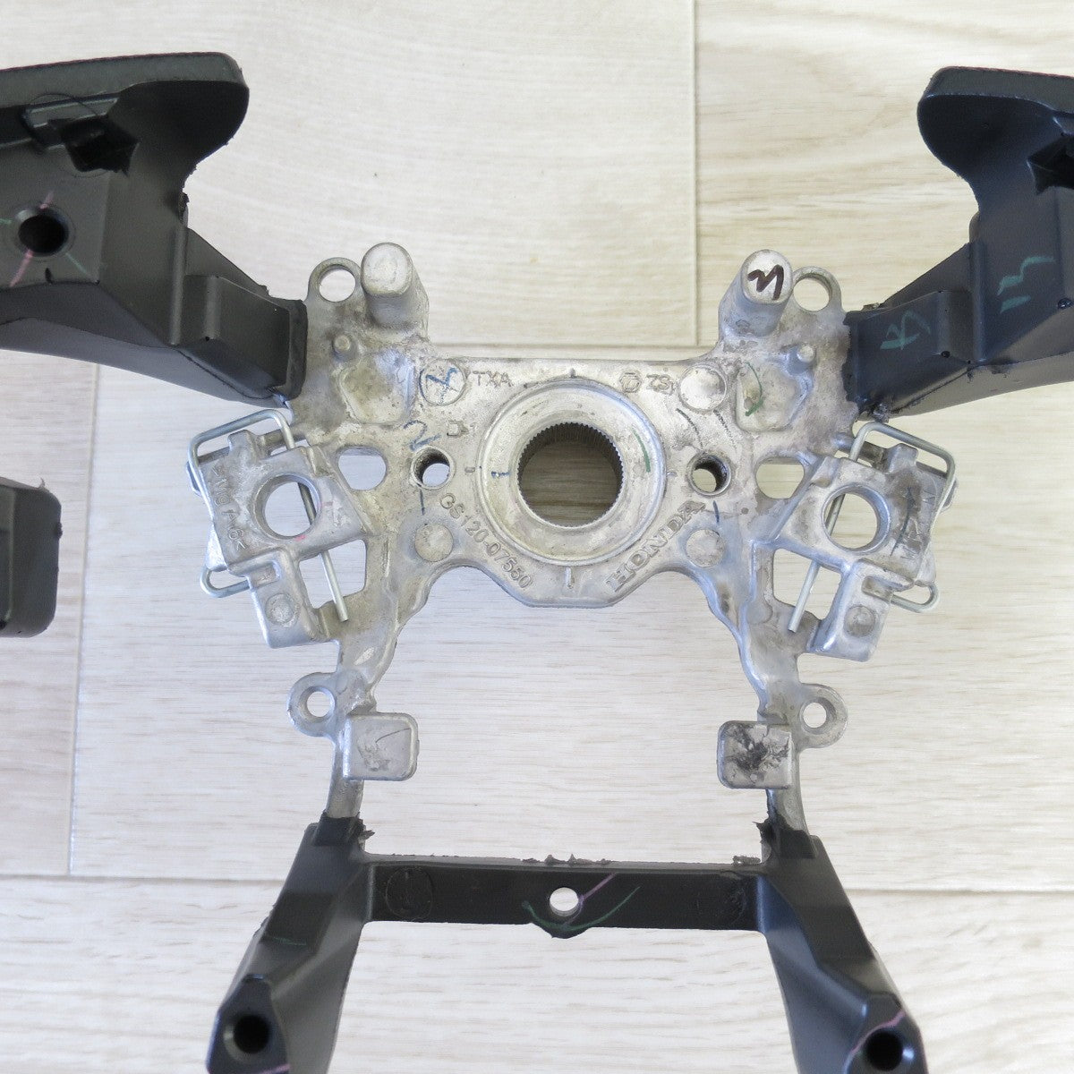 [送料無料] 新車外し◇ホンダ N-WGN N-ONE N-VAN 純正 ステアリング ハンドル GS120-07550 GS111-16870 HONDA◇
