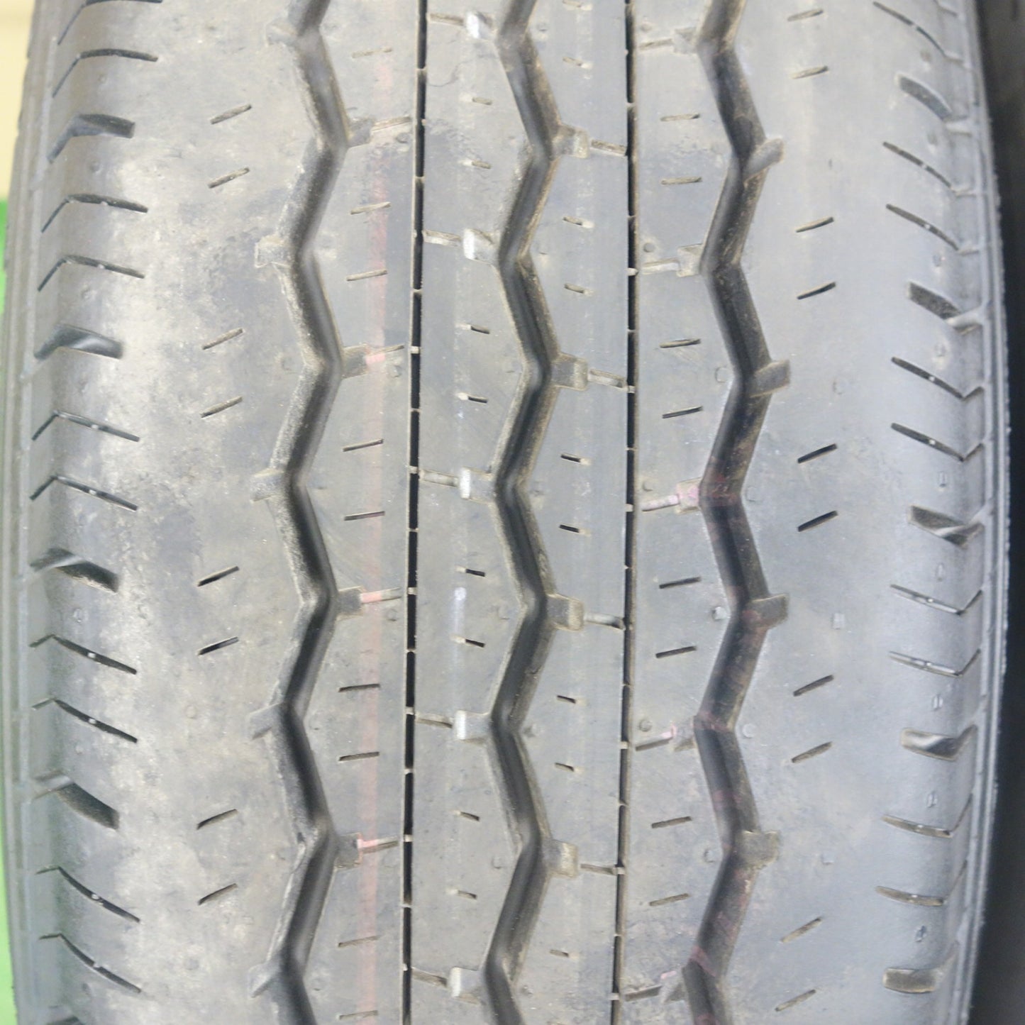 新車外し！25年★トヨタ 200系 ハイエース 純正 スチール 195/80R15 107/105S ブリヂストン エコピア RD613 15インチ PCD139.7/6H★6022505KTノ