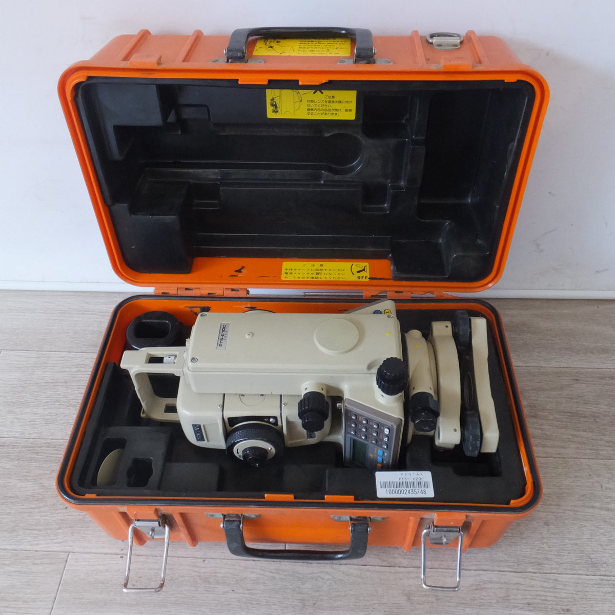 現状品★ペンタックス PENTAX トータルステーション PTS-II10C　電子式測量機器★