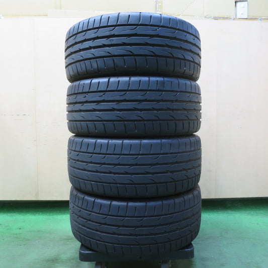 バリ溝！23年！9.5分★215/35R18 ダンロップ DIREZZA DZ102 タイヤ 18インチ アクア カローラ フィット スイフト デミオ ノート 等★5090106イノタ